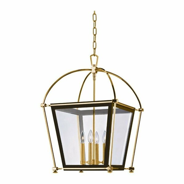 Hudson Valley Hollis 4 Light Pendant 3618-AGB